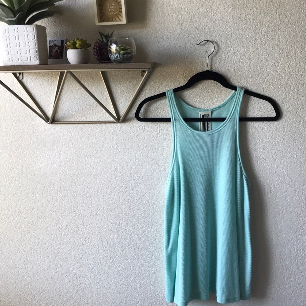 FREE PEOPLE 💙 NWT Light Blue Tank Top